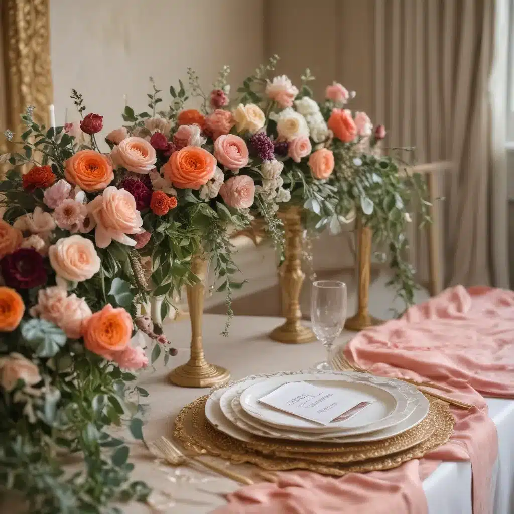 Colour Trends and Coordination in Luxury Wedding Decor, Florals, and Styling