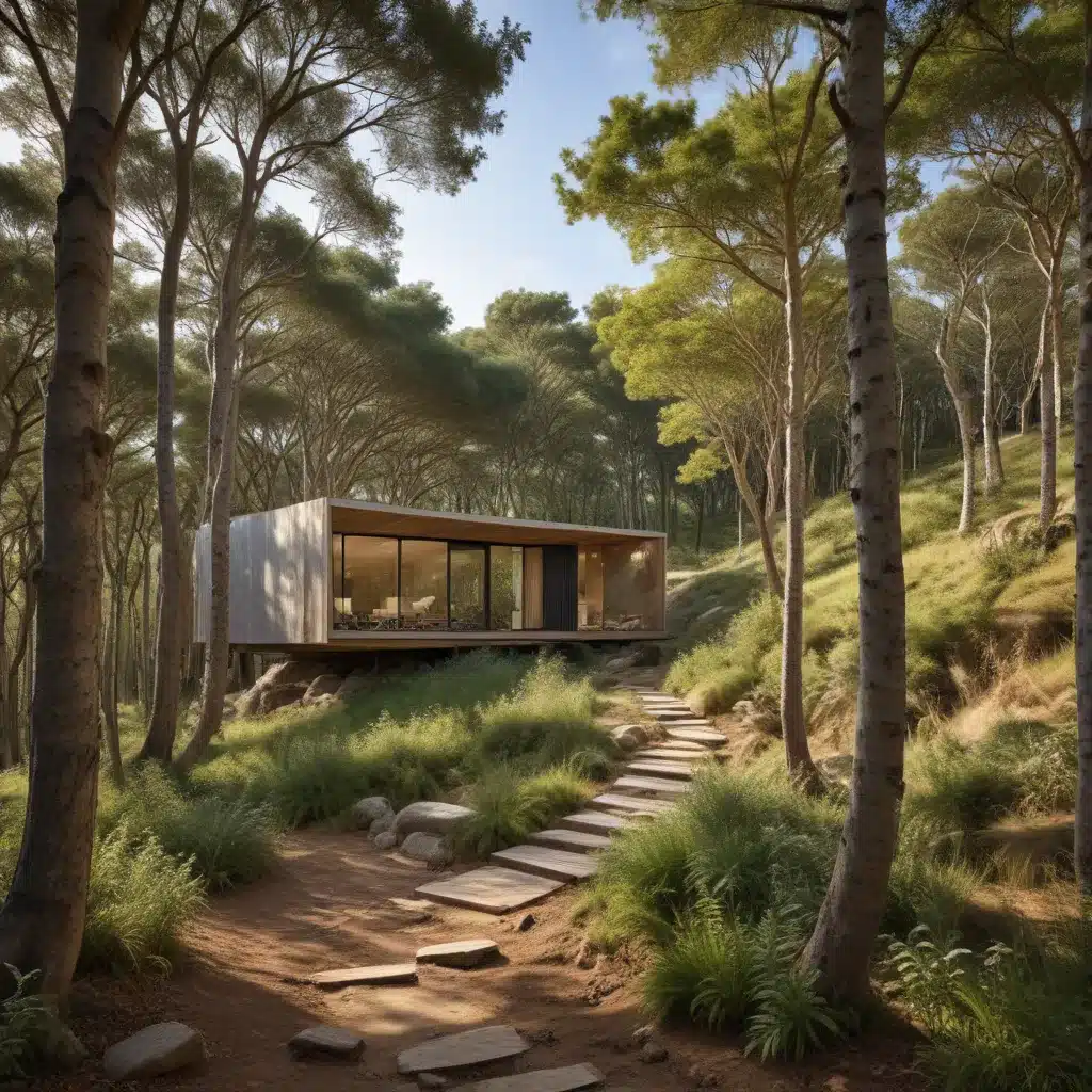Designing Accommodation that Seamlessly Integrates with the Surrounding Natural Landscape and Facilitates Connection