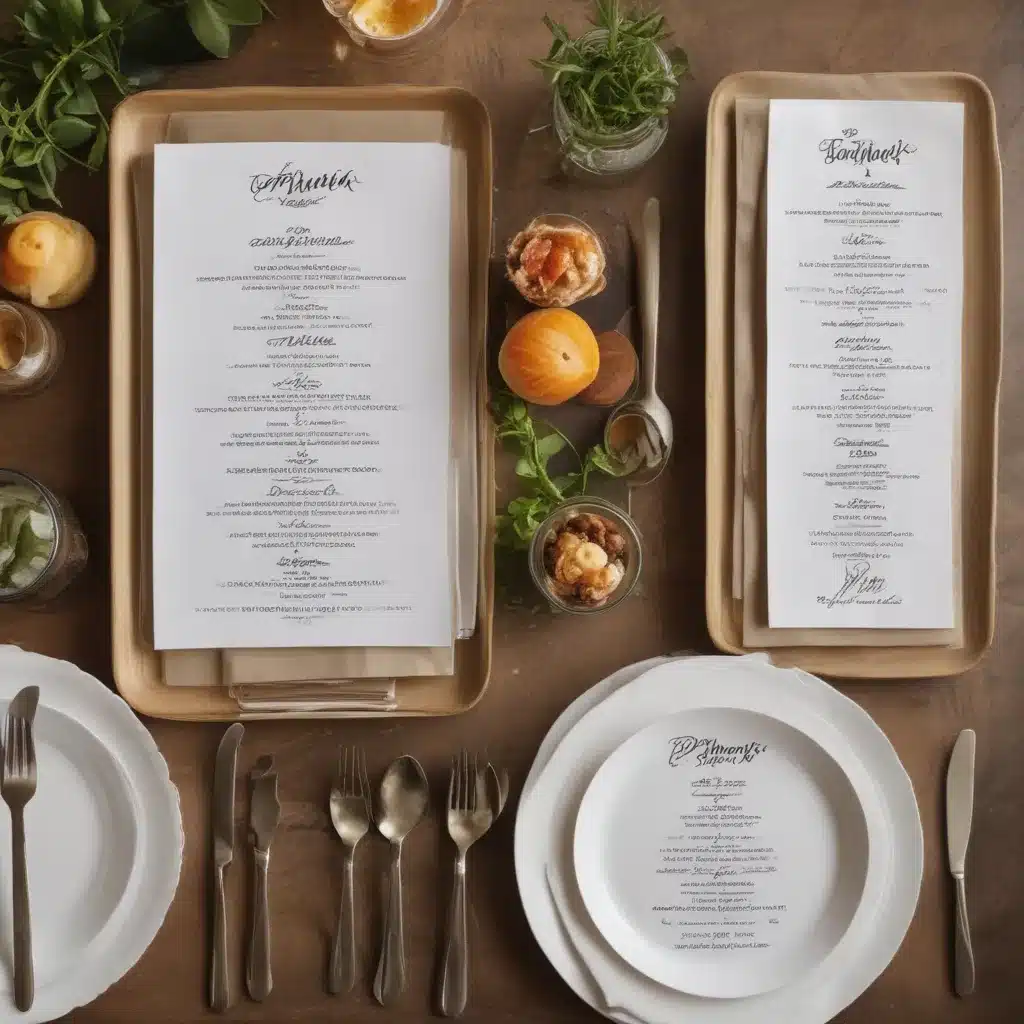 Designing Destination-Inspired Menus for Exclusive Resort Dining