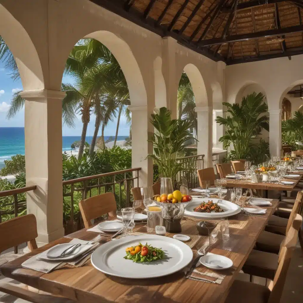 Luxury Resort Dining: Nourishing the Body and Delighting the Spalate