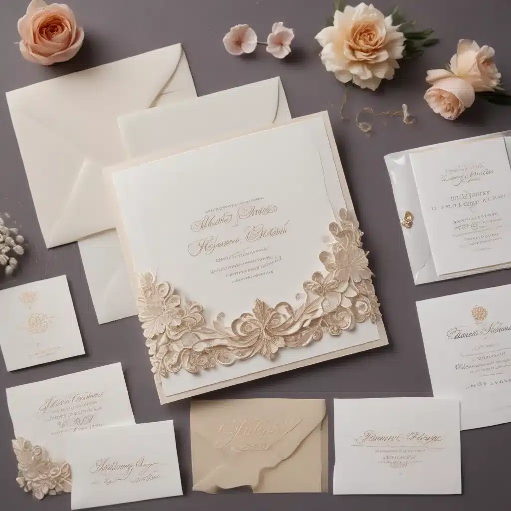 Perfecting the Art of Luxury Wedding Invitation Suite Design, Curation, Bespoke Production, and Customised Embellishments