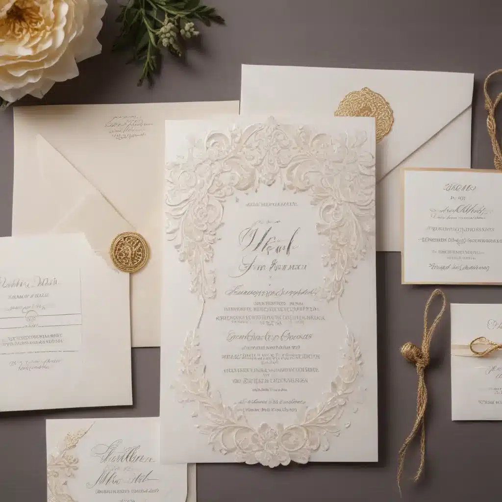 Perfecting the Art of Luxury Wedding Invitation Suite Design, Curation, and Bespoke Production