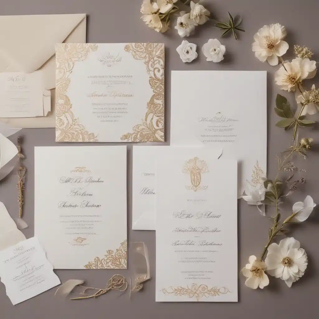 Perfecting the Art of Luxury Wedding Stationery Suite Design, Curation, Production, and Bespoke Customisation